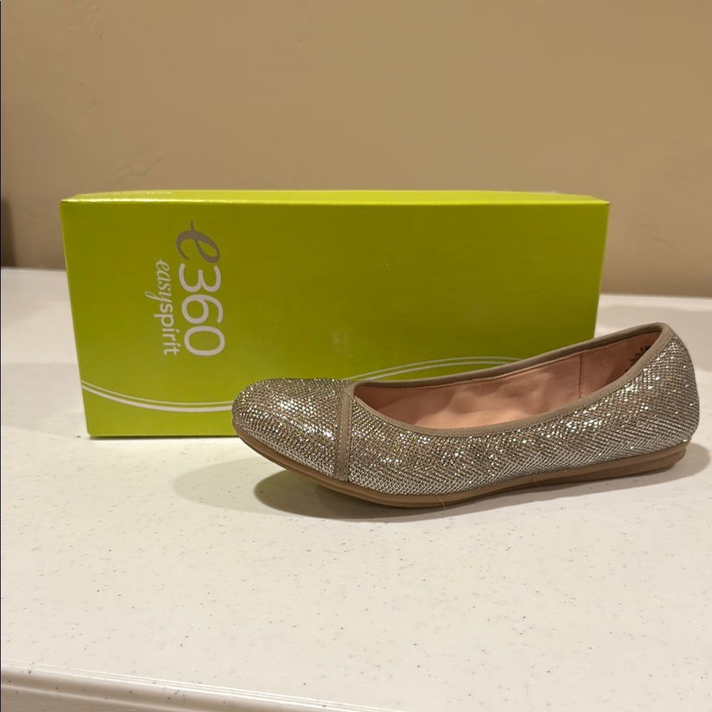 Easy Spirit Women's Glitter Flats